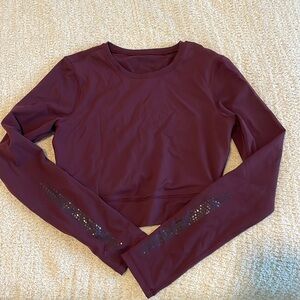 Lululemon long sleeve crop